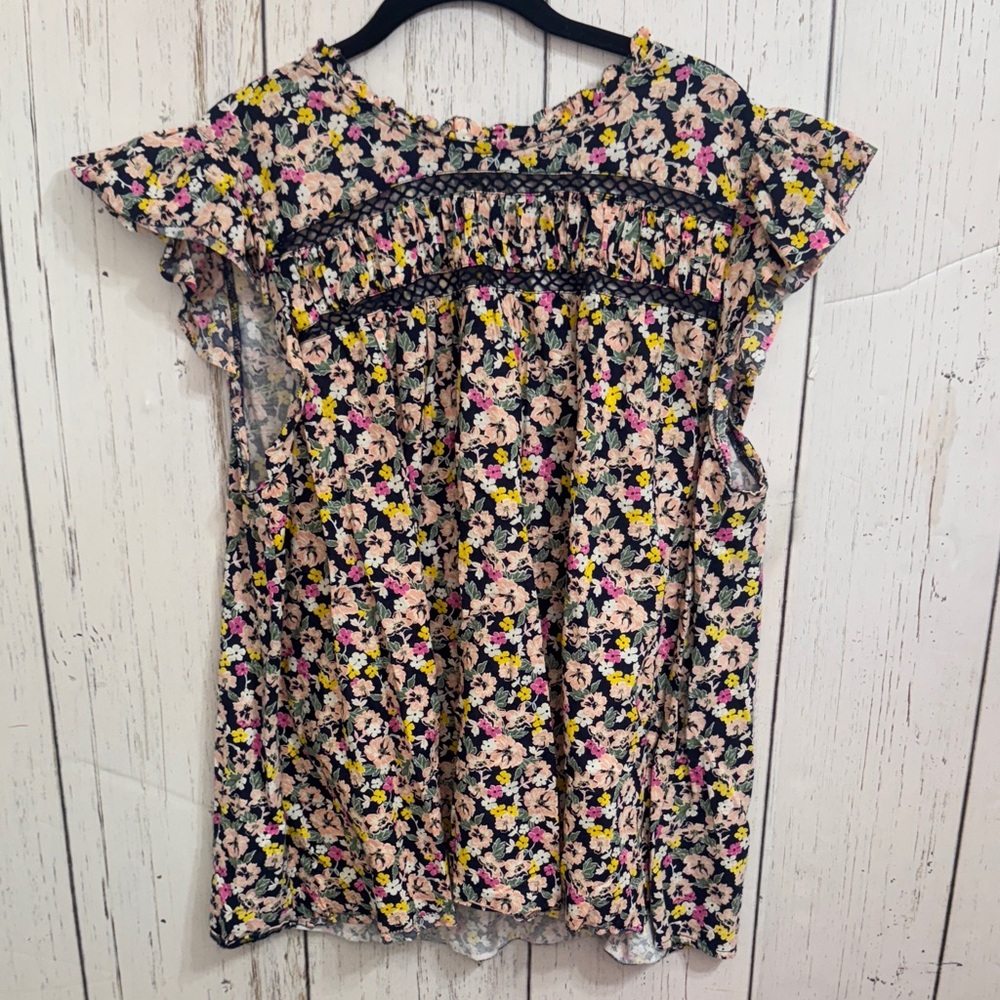 Lane Bryant Floral Blouse
